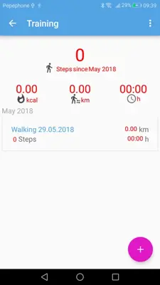 Step Tracker Step Counter Pedometer android App screenshot 1